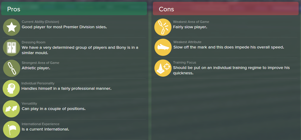 Wilfried Bony, FM15, FM 2015, Football Manager 2015, Scout Report, Pros & Cons