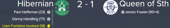 Hibernian 2-1 Queen Of The South, FM15, FM 2015, Football Manager 2015